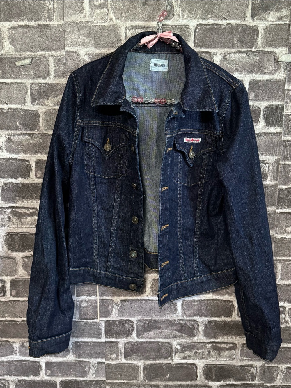 Hudson signature Jean jacket Rin dark wash